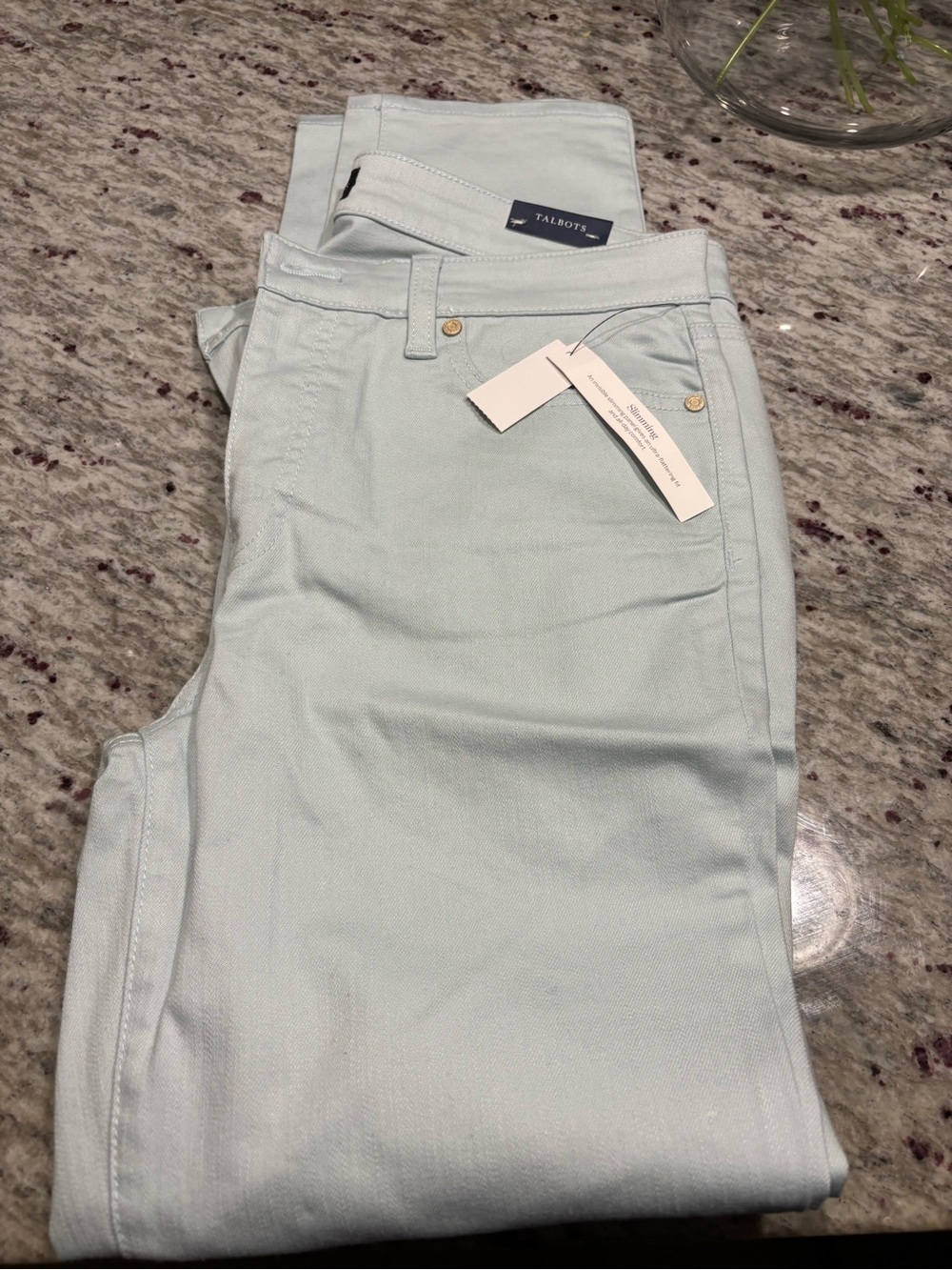 Talbots Pale Blue Straight Leg Jeans